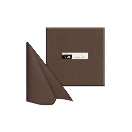 TOVAGL.40X40 AIRLAID-PLUS CACAO PZ.50